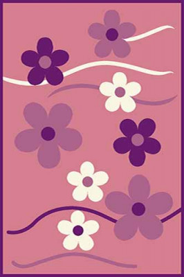 Прямоугольный ковер VISION DELUXE carving V117 PINK