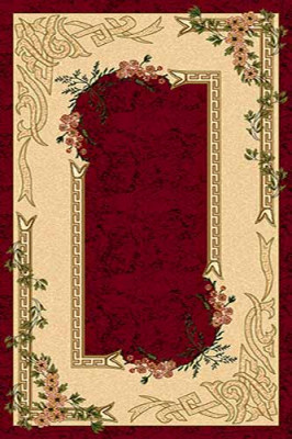 Прямоугольный ковер VALENCIA D005 RED