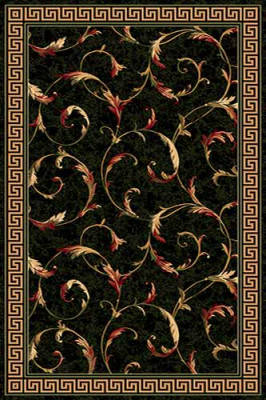 Прямоугольный ковер OLYMPOS D343 BLACK