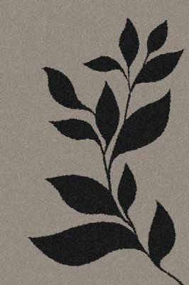 Прямоугольный ковер PLATINUM T647 GRAY-BLACK