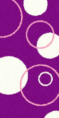 Ковровая дорожка SHAGGY ULTRA S610 PURPLE