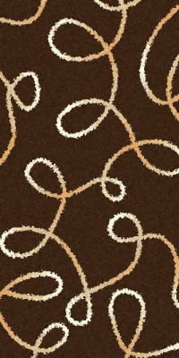 Ковровая дорожка SHAGGY ULTRA S612 BROWN