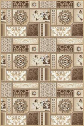 Прямоугольный ковер VALENCIA DELUXE D319 CREAM-BROWN