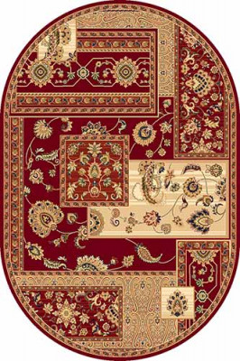 Овальный ковер VALENCIA DELUXE D248 RED