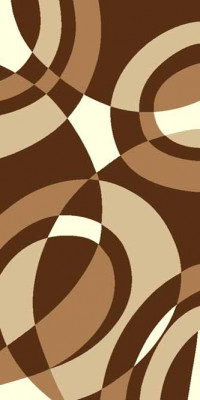 Ковровая VISION DELUXE carving V827 BROWN
