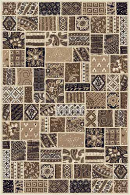 Прямоугольный ковер VALENCIA DELUXE D243 CREAM-BROWN