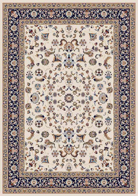 Прямоугольный ковер SHAHREZA D210 CREAM-NAVY-2