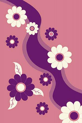 Прямоугольный ковер VISION DELUXE carving V818 PINK