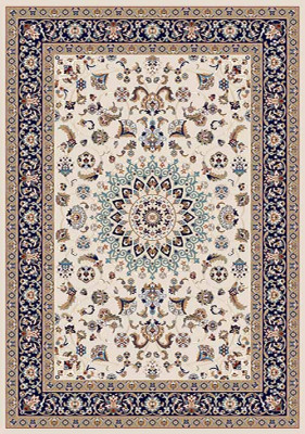 Прямоугольный ковер SHAHREZA D210 CREAM-NAVY