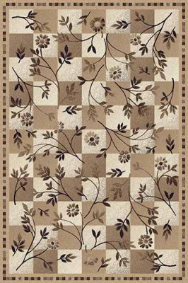 Прямоугольный ковер VALENCIA DELUXE D244 BEIGE-BROWN