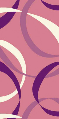 Ковровая VISION DELUXE carving V801 PINK