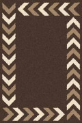Прямоугольный ковер PLATINUM T638 BROWN