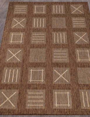Ковёр VEGAS-S003-BROWN-STAN
