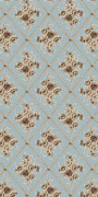 Ковровая VALENCIA DELUXE P030 L.BLUE-BROWN