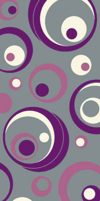 Ковровая дорожка SUNRISE V815 GRAY-LILAC