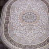 Иранский ковер FARSI 1200 G255-LIGHT-GRAY-OVAL