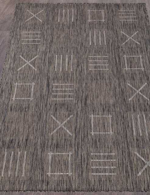 Ковёр VEGAS-S003-DARK-GRAY-STAN