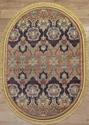 Овальный ковер BUHARA D435 D.PINK