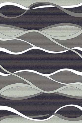 Прямоугольный ковер MEGA carving D267 GRAY