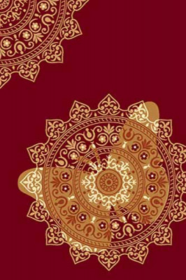 Прямоугольный ковер KAMEA carving D133 RED