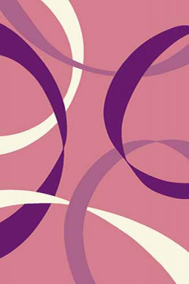 Прямоугольный ковер VISION DELUXE carving V801 PINK