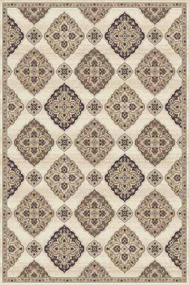 Прямоугольный ковер VALENCIA DELUXE D247 CREAM-BROWN