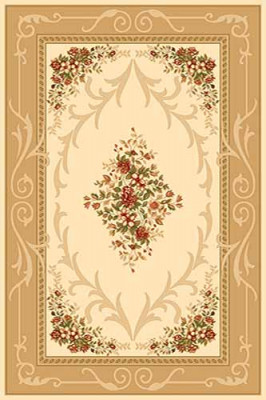 Прямоугольный ковер KAMEA carving D142 CREAM-BEIGE