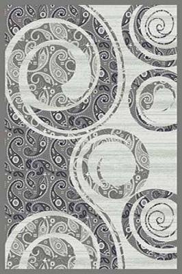 Прямоугольный ковер MEGA carving D269 D.GRAY