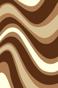Прямоугольный ковер VISION DELUXE carving V802 BROWN