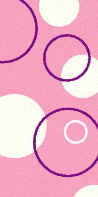 Ковровая дорожка COMFORT SHAGGY S610 PINK