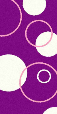 Ковровая дорожка COMFORT SHAGGY S610 PURPLE