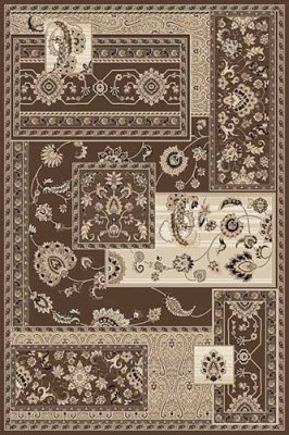 Прямоугольный ковер VALENCIA DELUXE D248 BROWN